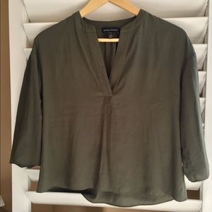 Banana Republic popover blouse